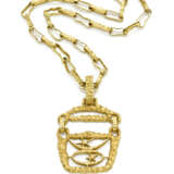 SFORZA | Yellow gold chain holding a cm 7.00 x 4.1… - Foto 1