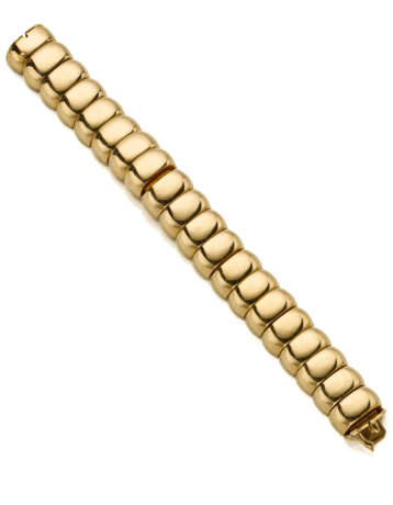 FOB | Yellow gold modular bracelet, g 59.42 circa,… - Foto 1