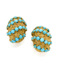 POMELLATO | Cabochon turquoise and yellow chiseled…