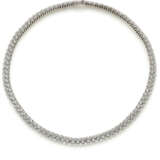 White gold and diamond necklace, in all ct. 13.00… - фото 1