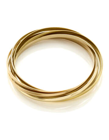 CARTIER | Seven three colour gold intertwined ring… - photo 1