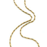 CARTIER | Bi-coloured gold segment chain, g 33.51… - фото 1