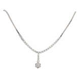 Brillantcollier ca. 4,1 ct - Foto 1