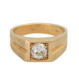 Ring mit 1 Altschliffdiamant ca. 0,9 ct - Foto 1