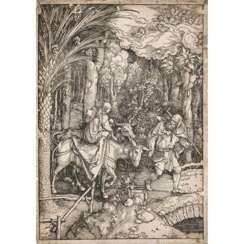 Albrecht Dürer. Die Flucht nach Ägypten