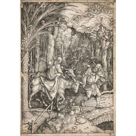 Albrecht Dürer. Die Flucht nach Ägypten - Foto 1