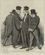 Honore Daumier. Honoré Daumier. Les Gens de Justice