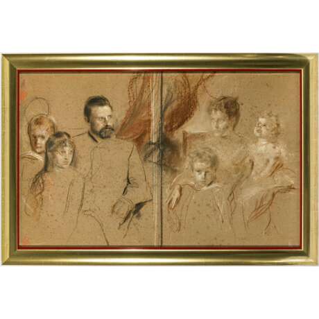 Franz von Lenbach. Familienbildnis - фото 2