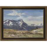 Edward Harrison Compton. Blick auf Alpspitze, Zugspitze und Waxenstein - photo 2