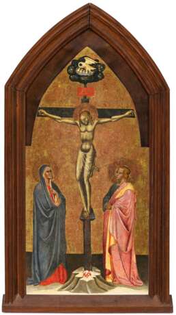 Italienische Schule (Toskana) 2. Hälfte 14. Jh.. Christus am Kreuz - photo 2