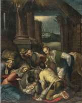 Jacopo Bassano, eigentlich da Ponte, Nachfolge. Die Anbetung der Hirten