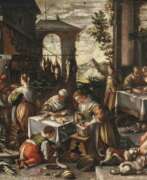 Якопо Бассано. Jacopo Bassano, eigentlich da Ponte, Nachfolge. Das Gleichnis vom reichen Mann und dem armen Lazarus