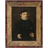 Flämisch (?) um 1554. Bildnis eines jungen Mannes - Foto 2