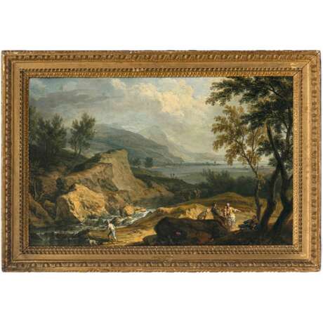 Franz Joachim Beich. Felsige Landschaft mit Figurenstaffage - фото 2