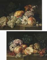 Johann Amandus Winck (Wink). Stillleben mit Früchten und Blumen