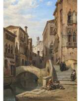 Albert Emil Kirchner. Venedig - Rio del Paradiso