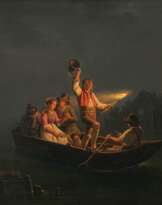 Carl Friedrich Moritz Müller, gen. Feuermüller. Nächtliche Heimkehr von der Hochzeit