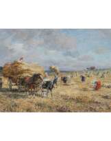 Karl Stuhlmüller. Bauern bei der Ernte