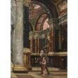Hermann Clementz. Im Inneren von Santa Maria del Popolo in Rom - Архив аукционов