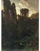 Ferdinand Knab. Landschaft mit Tempel