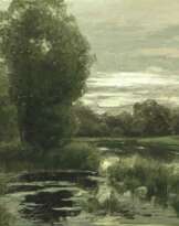 Charles Johann Palmié. Teichlandschaft