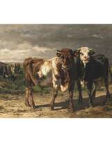 Johannes Hubertus Leonardus de Haas. Rinder auf der Weide