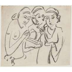 Ernst Ludwig Kirchner. Drei Mädchen