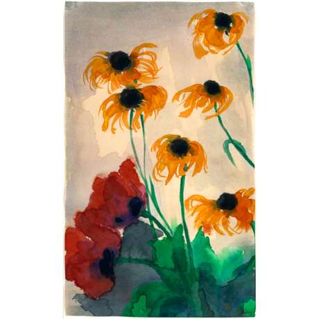 Emil Nolde. Mohn und Sonnenhut (Rudbeckia). Um 1930/35 - photo 1