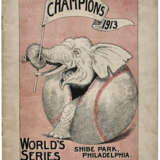 1913 WORLD SERIES PROGRAM AT PHILADELPHIA (GAME #4 AT PHILADELPHIA) - фото 1