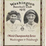 1925 WORLD SERIES PROGRAM WITH PRESIDENT CALVIN COOLIDGE ATTRIBUTION (AT WASHINGTON) - photo 1