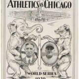 1929 WORLD SERIES PROGRAM (AT PHILADELPHIA) - Foto 1