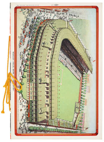 1929 WORLD SERIES PROGRAM WITH ORIGINAL ENVELOPE (AT CHICAGO) - Foto 2