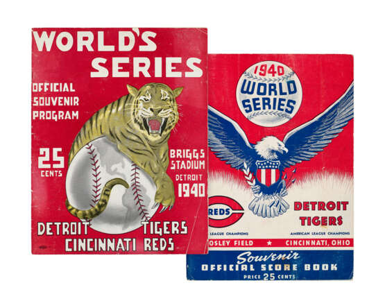 1940 WORLD SERIES PROGRAMS (2) - photo 1