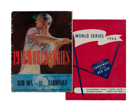 1946 WORLD SERIES PROGRAMS (2) - photo 1