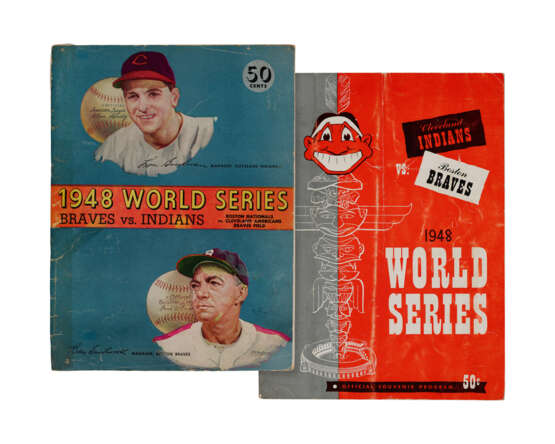 1948 WORLD SERIES PROGRAMS (2) - photo 1