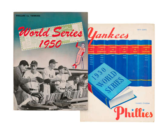 1950 WORLD SERIES PROGRAMS (2) - Foto 1