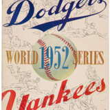 1952 WORLD SERIES PROGRAMS (2) - фото 2