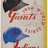 1954 WORLD SERIES PROGRAMS (2) - INDIANS AUTOGRAPHED BY BOB FELLER - фото 2