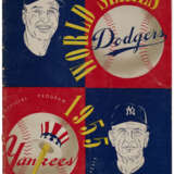 1955 WORLD SERIES PROGRAMS (2) - фото 2