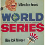 1958 WORLD SERIES PROGRAMS (2) - фото 2