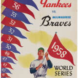 1958 WORLD SERIES PROGRAMS (2) - фото 3