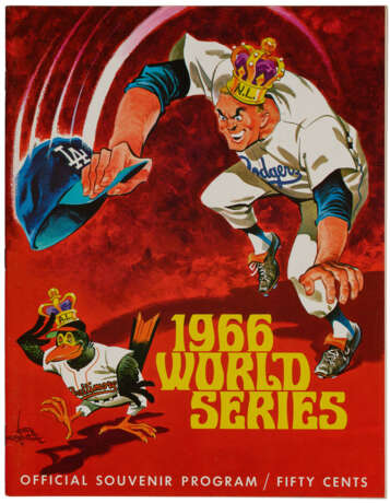 1966 WORLD SERIES PROGRAMS (2) - фото 2