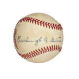 BURLEIGH GRIMES SINGLE SIGNED BASEBALL (JSA) - photo 1