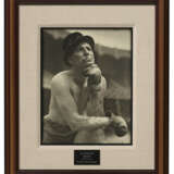 AL SCHACHT "CLOWN PRINCE OF BASEBALL" AUTOGRAPHED AND INSCRIBED LARGE FORMAT PHOTOGRAPH TO CHRISTY WALSH (PSA/DNA) - фото 1