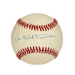 LEO "THE LIP" DUROCHER SINGLE SIGNED AND INSCRIBED BASEBALL (JSA)