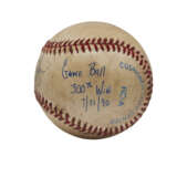 NOLAN RYAN AUTOGRAPHED BASEBALL ATTRIBUTED TO 300TH CAREER VICTORY (PSA/DNA) - photo 2