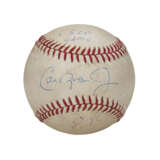 CAL RIPKEN JR. AUTOGRAPHED BASEBALL ATTRIBUTED TO HIS (1,500TH) CONSECUTIVE GAME - Foto 1