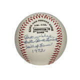 COLLECTION OF (8) NEGRO LEAGUE HALL OF FAME MEMBER SINGLE SIGNED BASEBALLS - photo 3