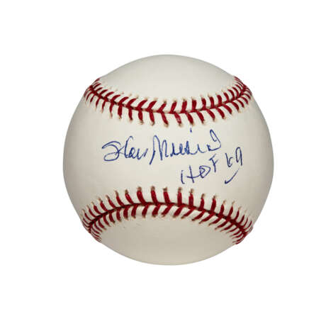 COLLECTION OF (9) 3,000 HIT CLUB MEMBER SINGLE SIGNED BASEBALLS - photo 2
