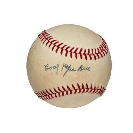 COLLECTION OF (8) NEGRO LEAGUE HALL OF FAME MEMBER SINGLE SIGNED BASEBALLS - photo 6